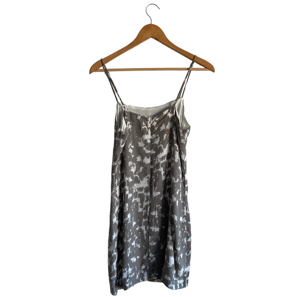 Fabrik Gray and White Print Dress - Picture 2 of 5